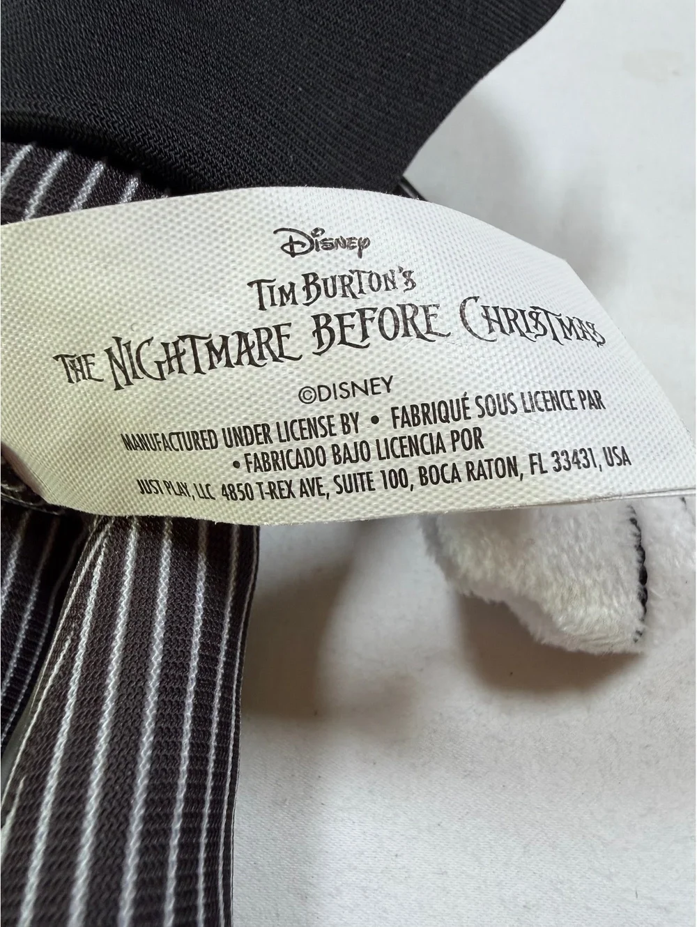 Disney Jack Skellington plush toy